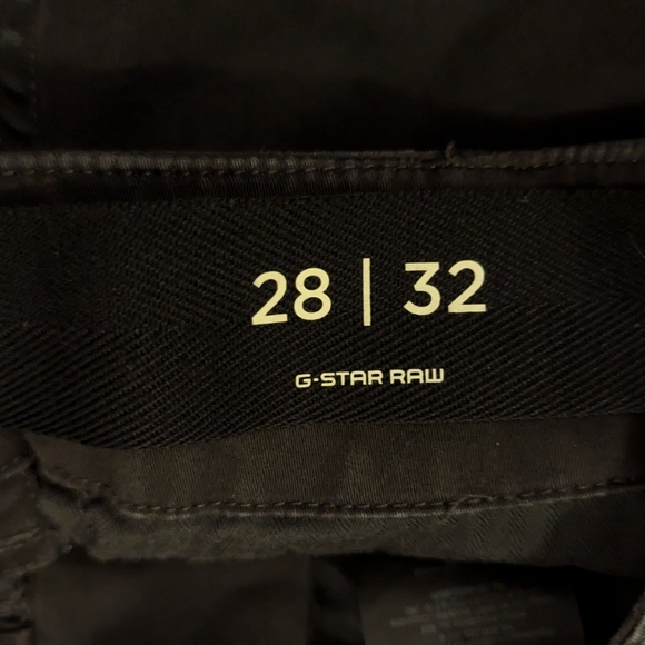 G-Star Raw black cargo jogger pants sz 28/32 - Picture 7 of 8